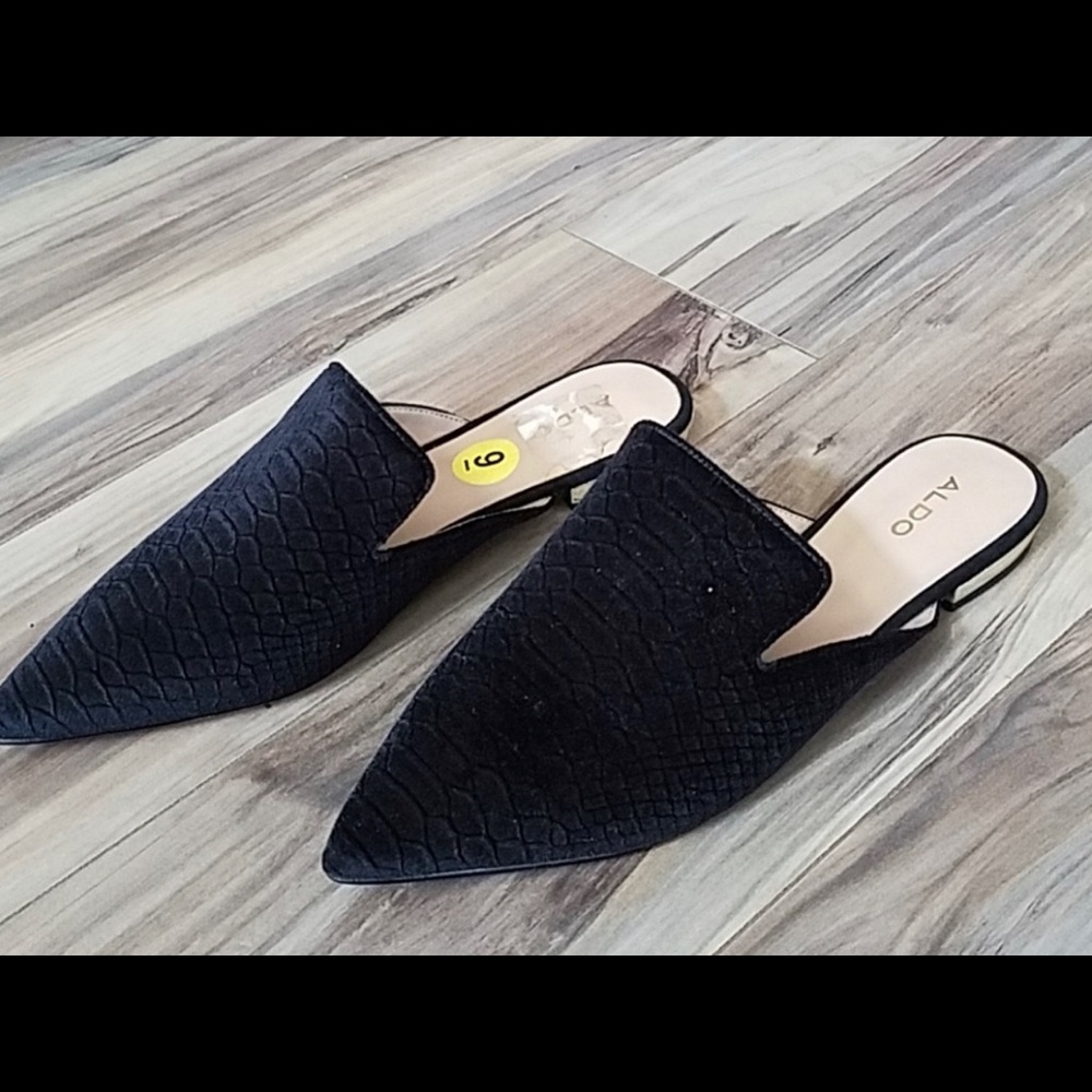 Aldo black size 9 worn once